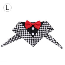 Load image into Gallery viewer, Dog Clothes Bow Tie Pet Clothes Suit Tie Saliva Towel With Pet Bow Dust-proof Wear-resistant Dog Tie
