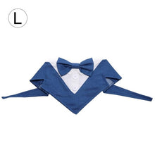 Load image into Gallery viewer, Dog Clothes Bow Tie Pet Clothes Suit Tie Saliva Towel With Pet Bow Dust-proof Wear-resistant Dog Tie
