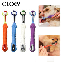 Load image into Gallery viewer, 1Pc Pet Dog Toothbrush Multi-angle Cleaning Tooth Bad Breath Tartar Teeth Care Tool Brush for Dog Cat Protection Health Product
