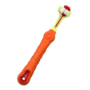 1Pc Pet Dog Toothbrush Multi-angle Cleaning Tooth Bad Breath Tartar Teeth Care Tool Brush for Dog Cat Protection Health Product