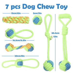 Dog Rope Toy Interactive Toy for Large Dog Rope Ball Chew Toys Teeth Cleaning Pet Toy for Small Medium Dogs Pet Products TY0116