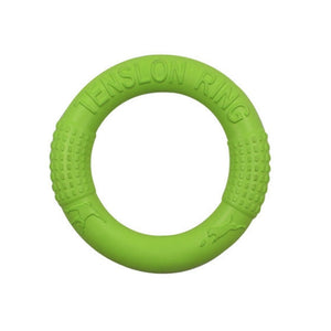 Pet Flying Discs Dog Training Ring Puller Resistant Bite Floating Toy Puppy Outdoor Interactive Game Playing Products Supply